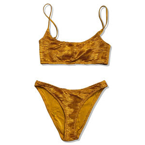 Brand New NWT Unworn Triangl Mica Selle Bathing Suit Set Size XS!